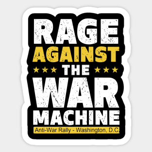 Rage Against The War Machine Sticker